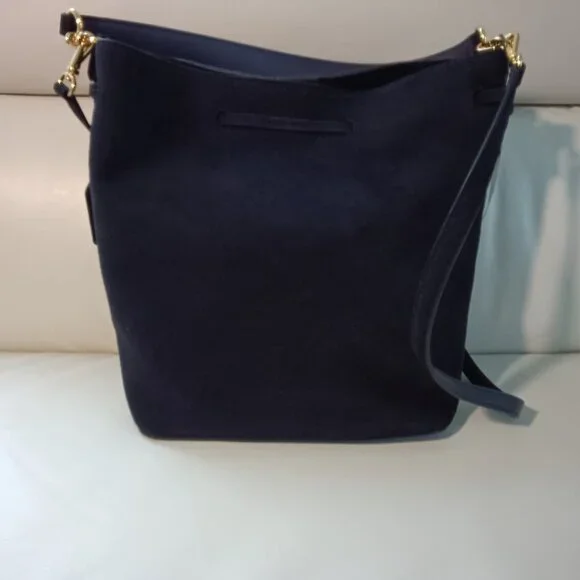 Ralph Lauren Suede Debby Drawstring Tote NWT - Picture 2 of 6